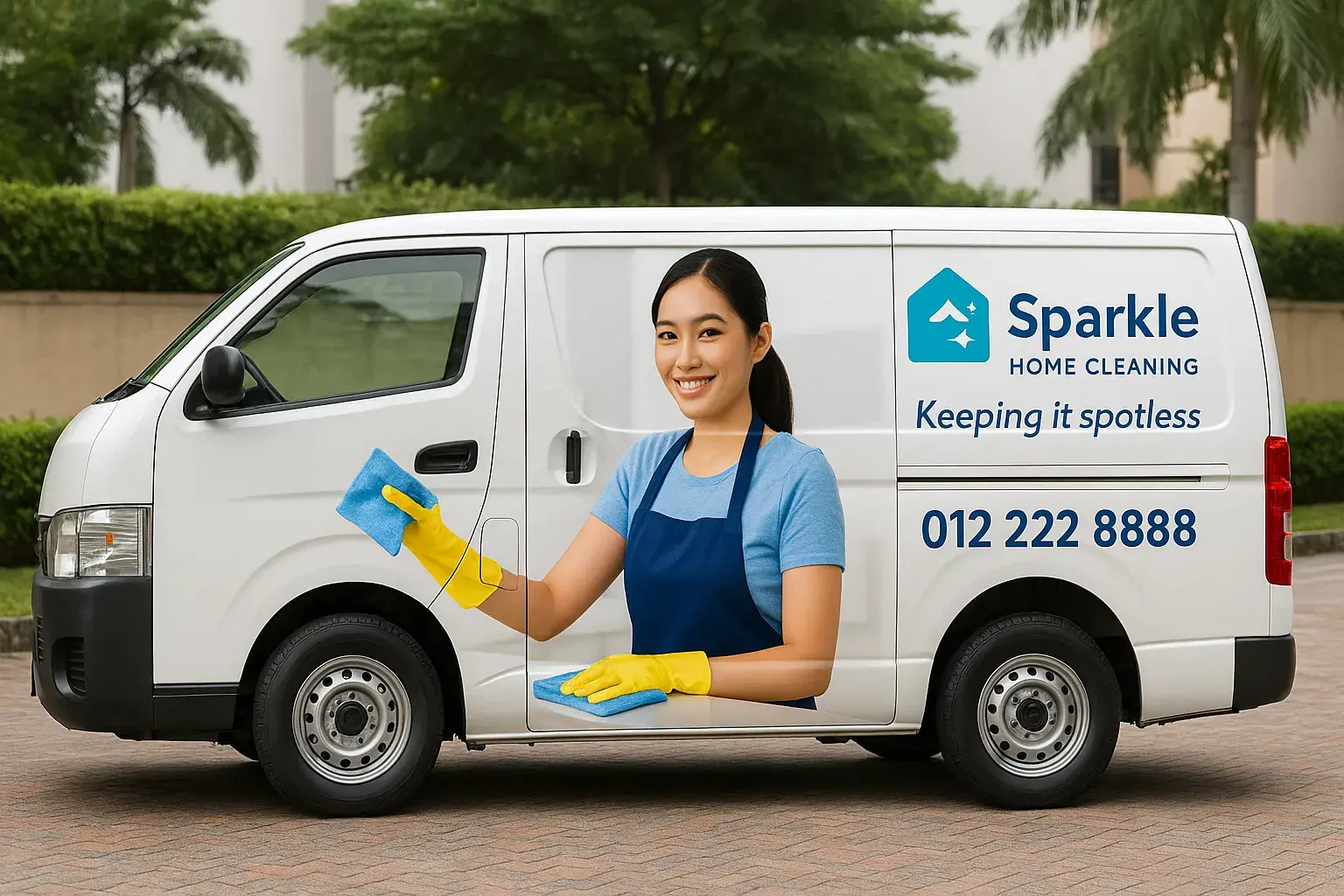 Vehicle branding for local business